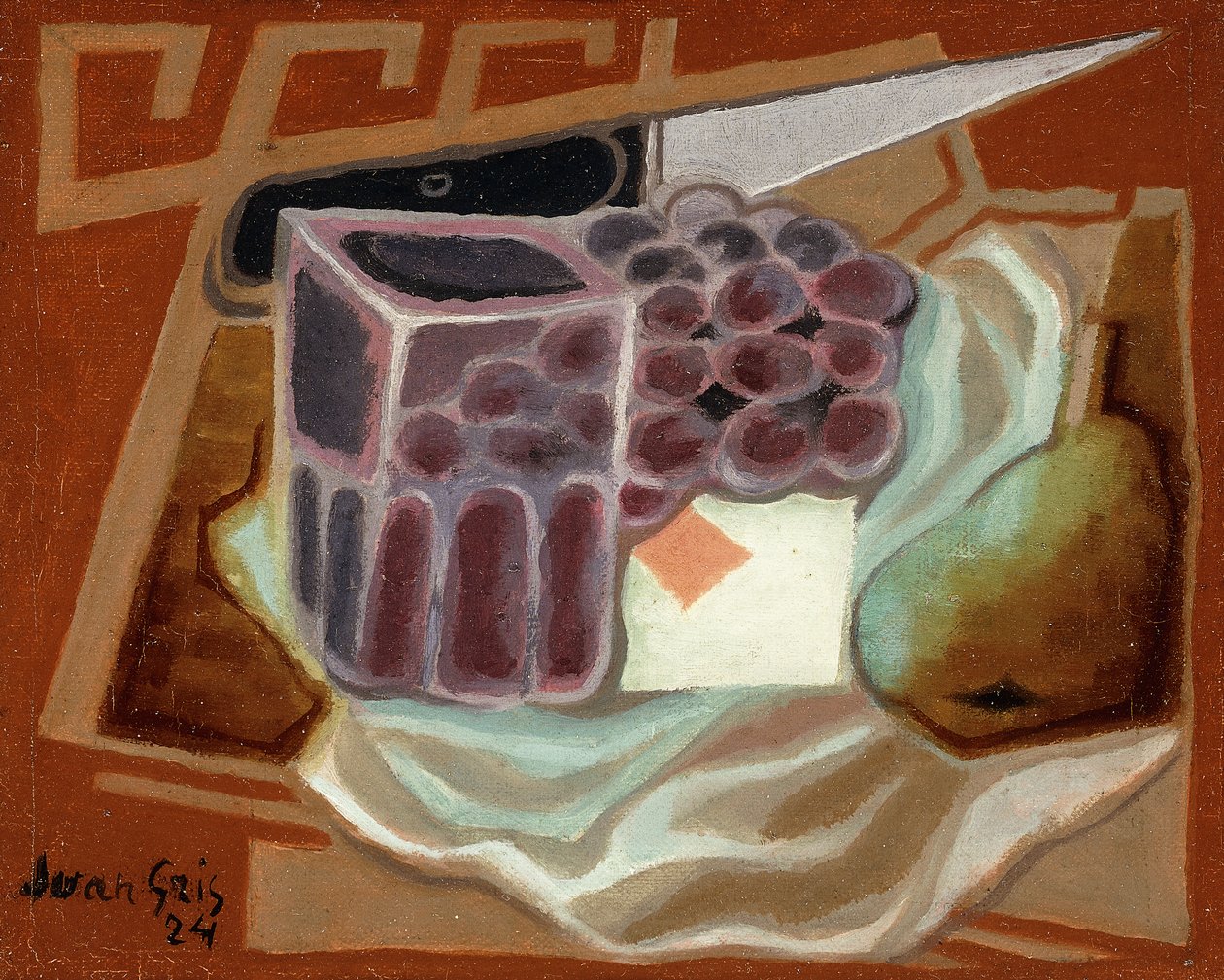 Gyémántok ásza; A gyémántok ásza, 1924 alkotó: Juan Gris