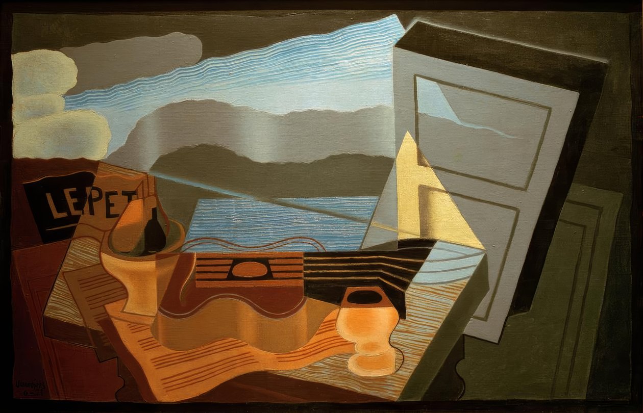 Kilátás az öbölre alkotó: Juan Gris