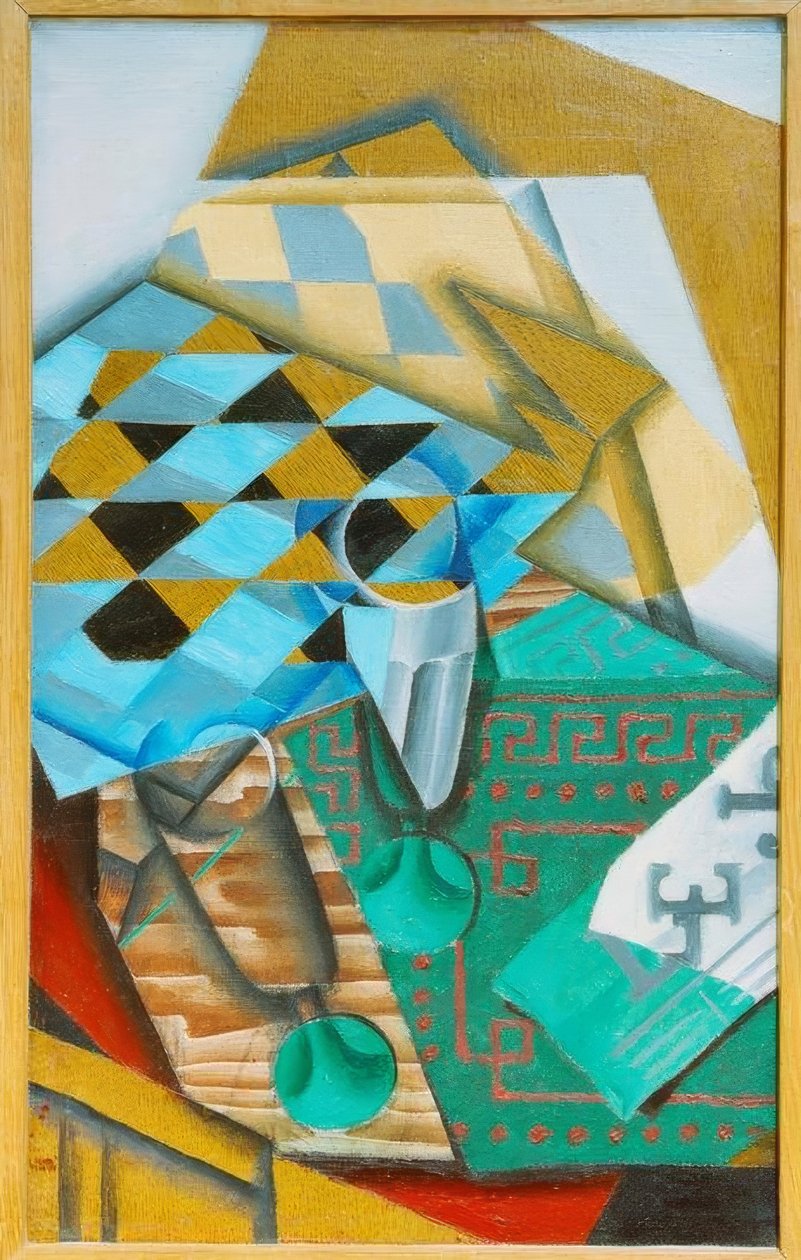 A sakktábla alkotó: Juan Gris