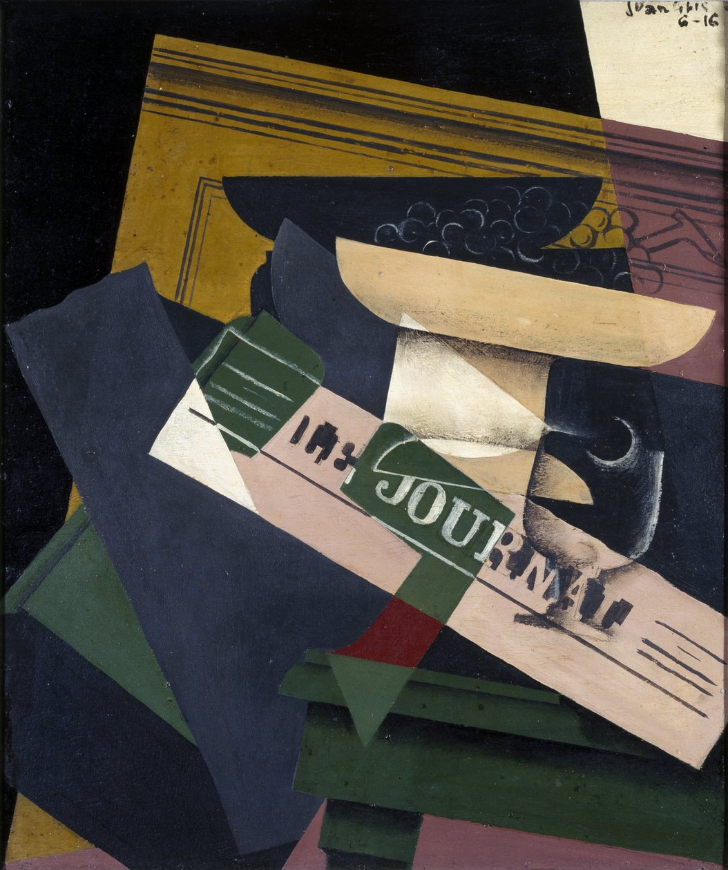 Szőlő, 1916 alkotó: Juan Gris