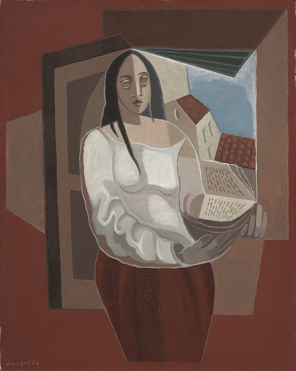 Az olvasó, 1926 alkotó: Juan Gris