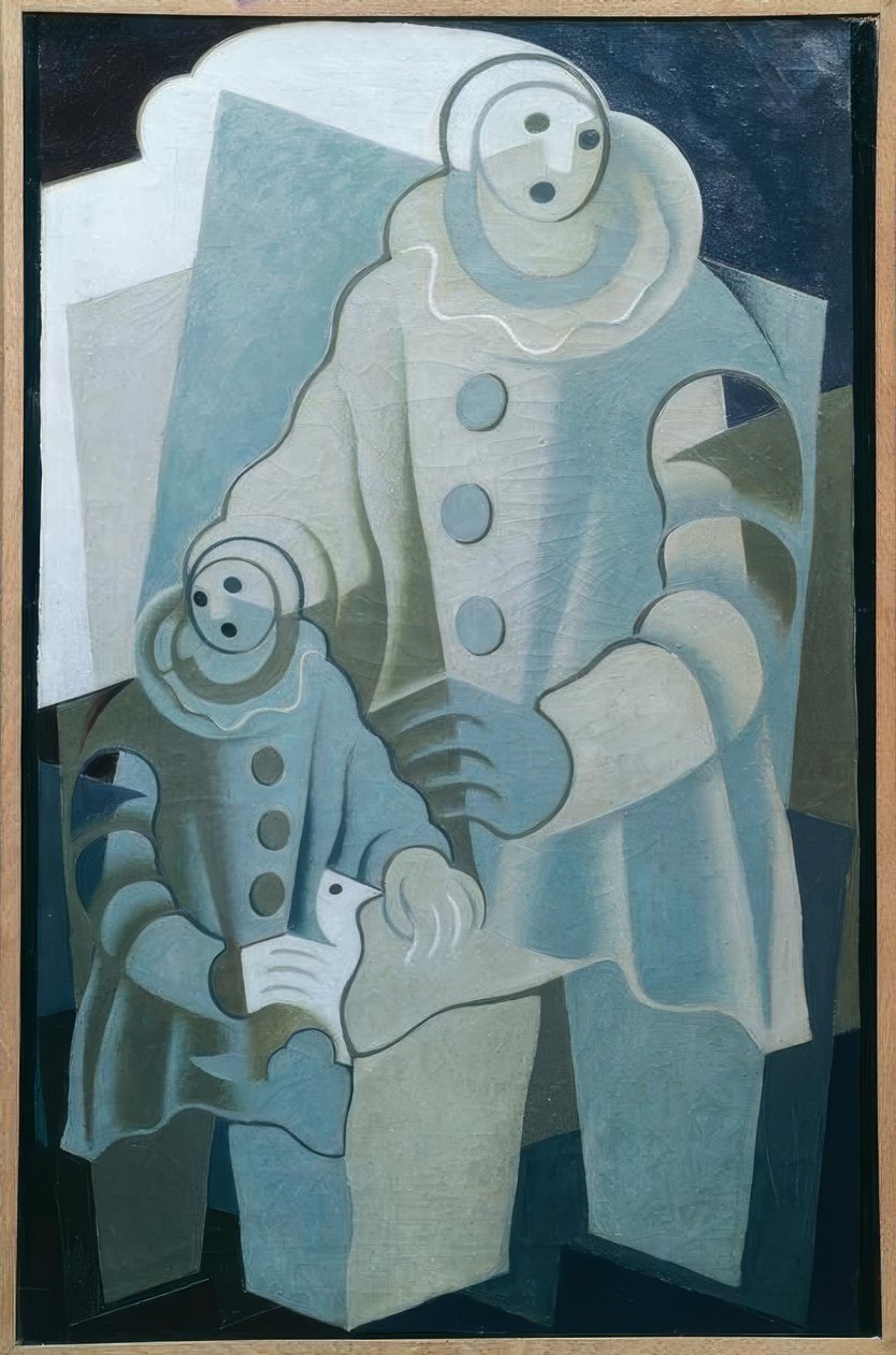 A két Pierrot alkotó: Juan Gris