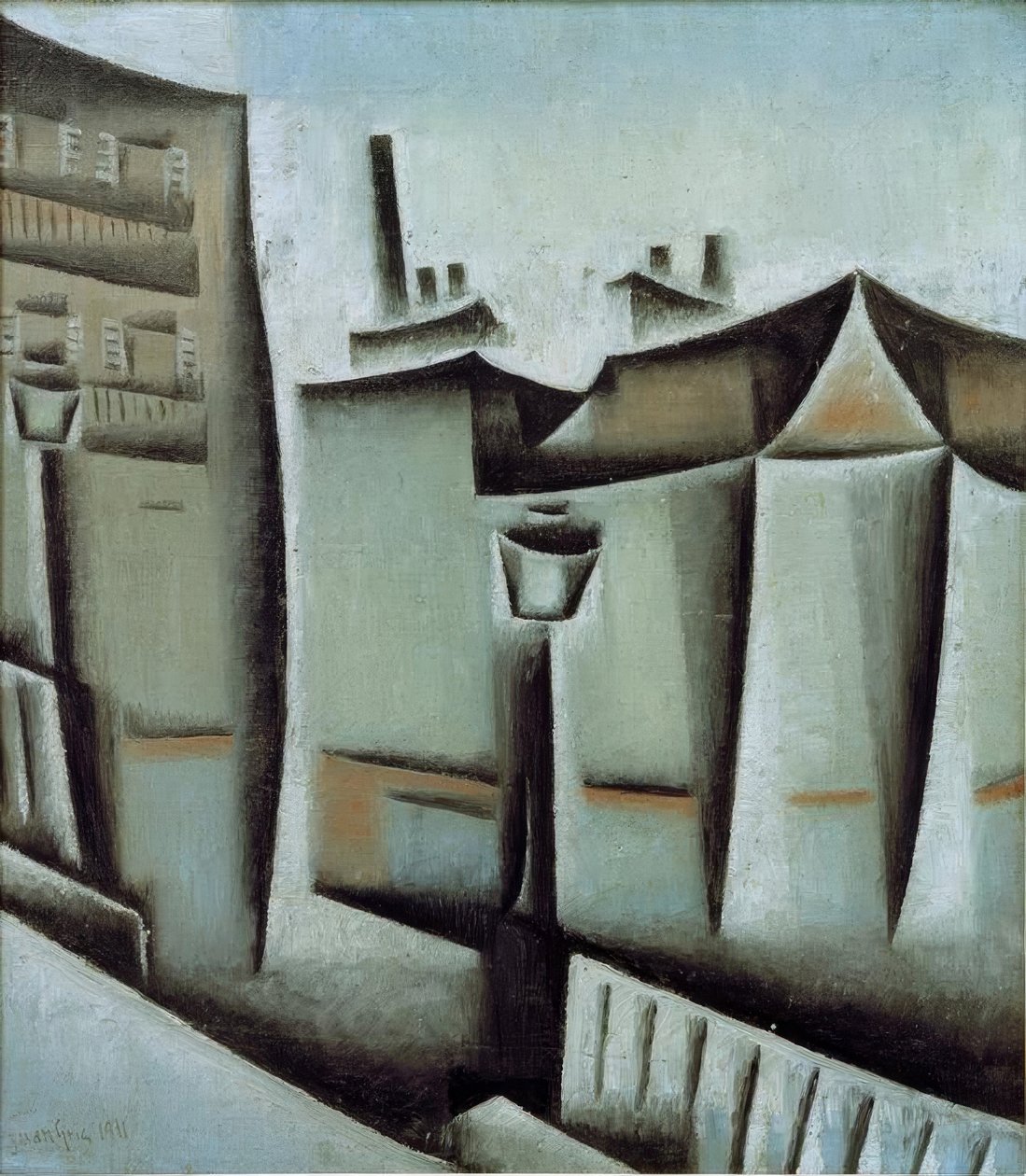 Házak Párizsban alkotó: Juan Gris