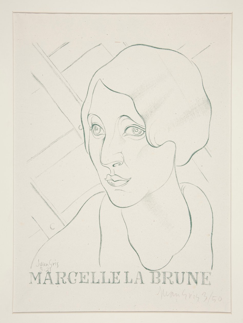 Barna Marcelle alkotó: Juan Gris
