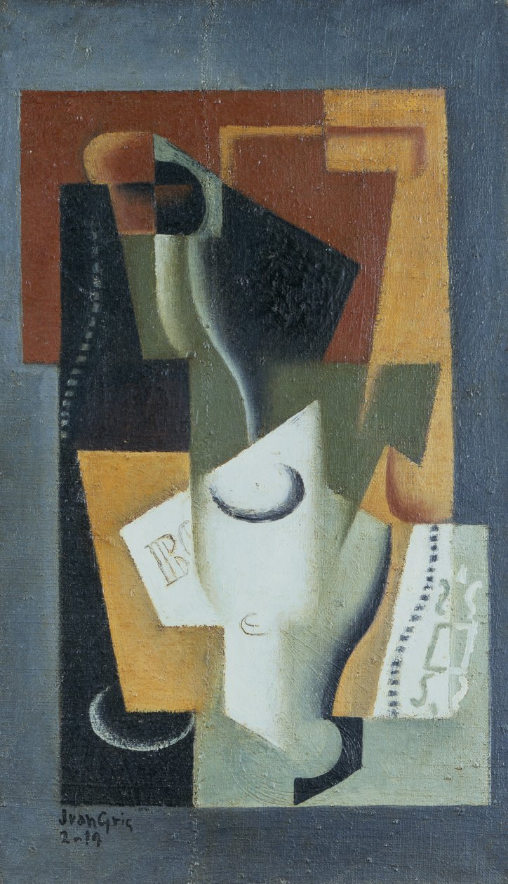 Csendélet alkotó: Juan Gris