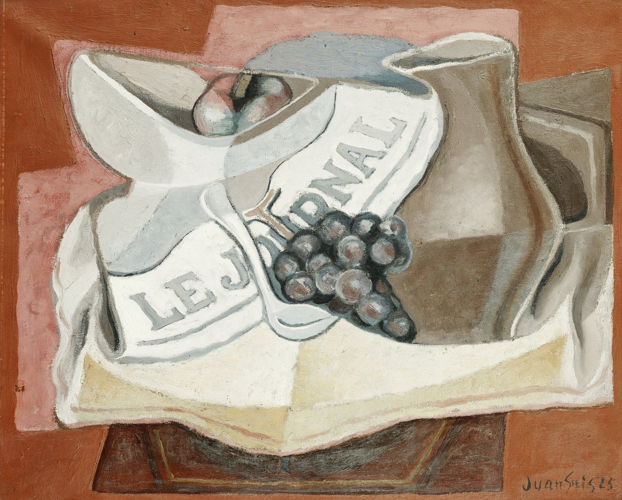 A szőlőfürt; A szőlőfürt, 1925 alkotó: Juan Gris