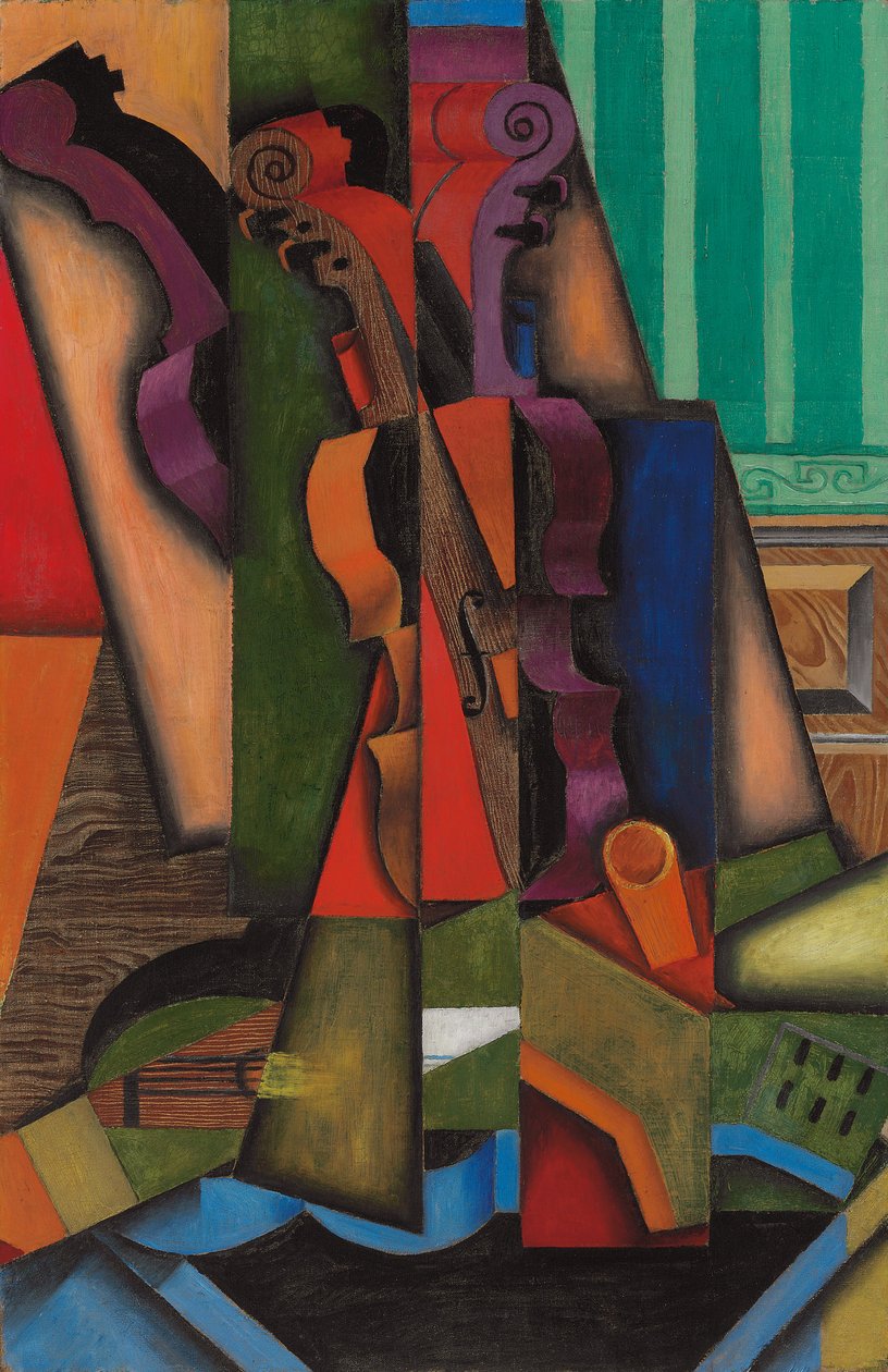 Hegedű és Gitár alkotó: Juan Gris