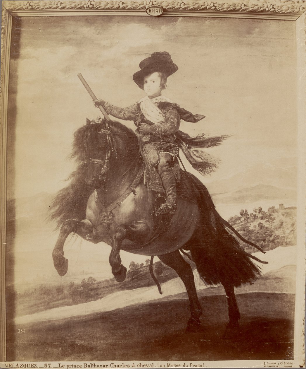 Velazquez. Balthazár Károly herceg lóháton (a Prado Múzeumban) alkotó: Juan Laurent