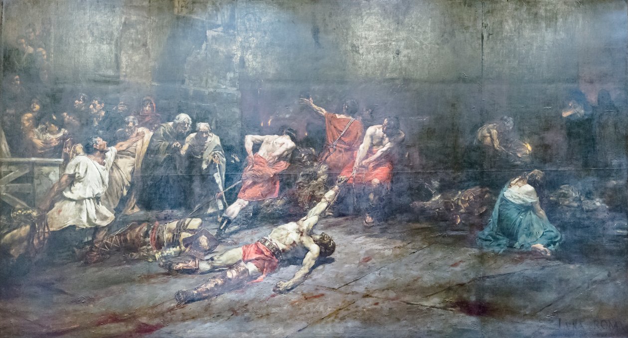 Spoliarium alkotó: Juan Luna y Novicio