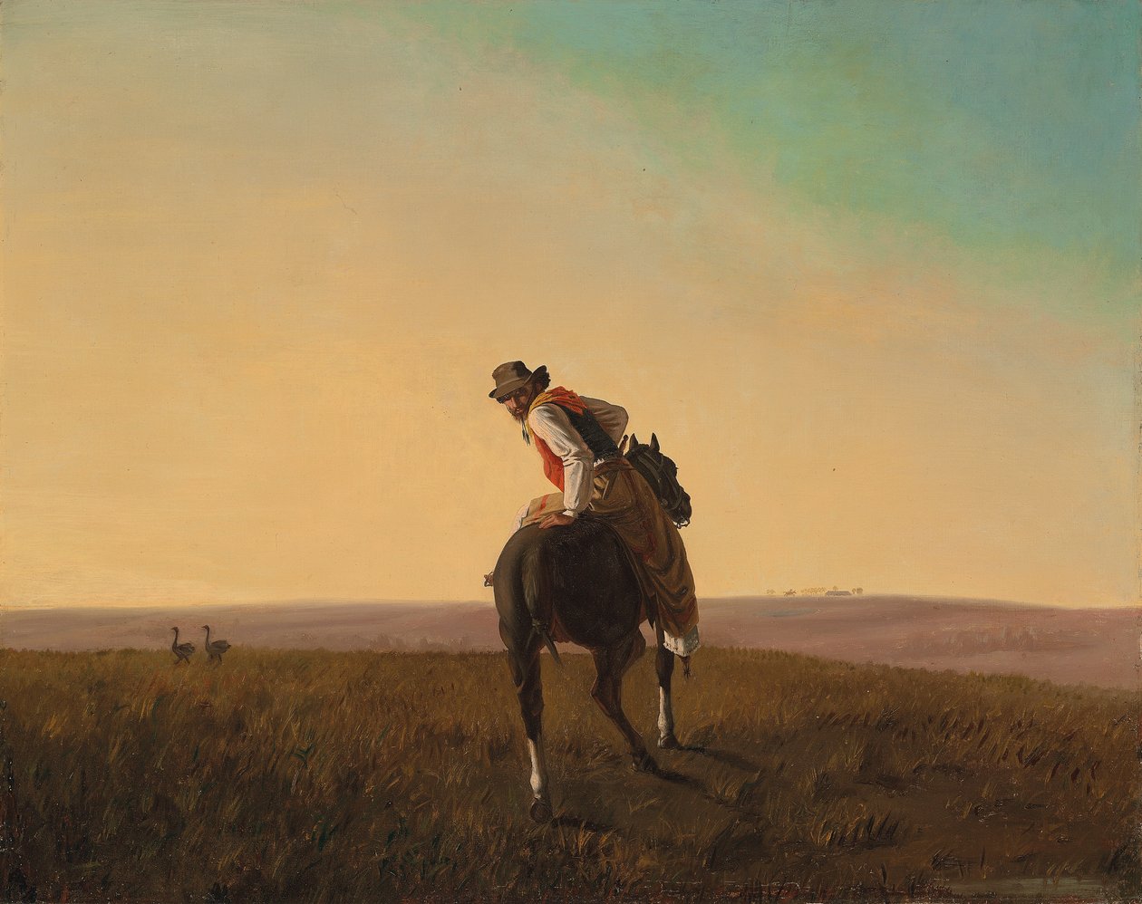 Aurora (más néven Entre dos luces), 1879-85 körül (olaj, vászon) alkotó: Juan Manuel Blanes
