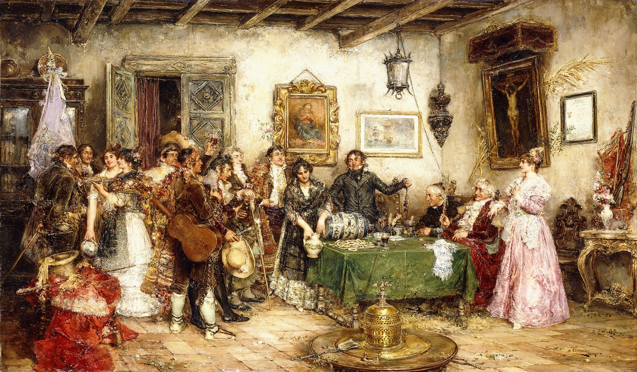 Az előadás után alkotó: Juan Pablo Salinas Tervel
