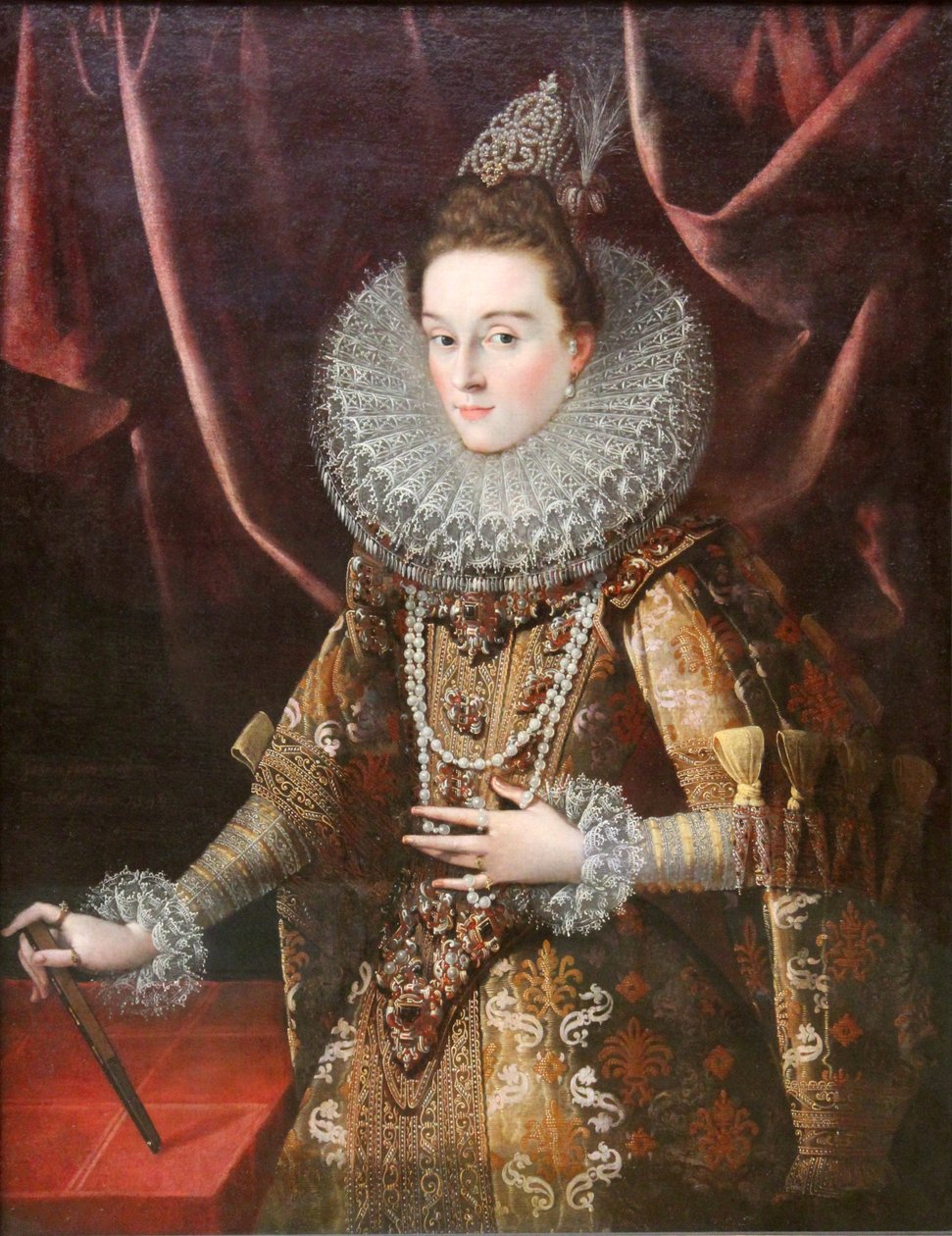 Infanta Isabella Clara Eugenia, Spanyolország alkotó: Juan Pantoja de la Cruz