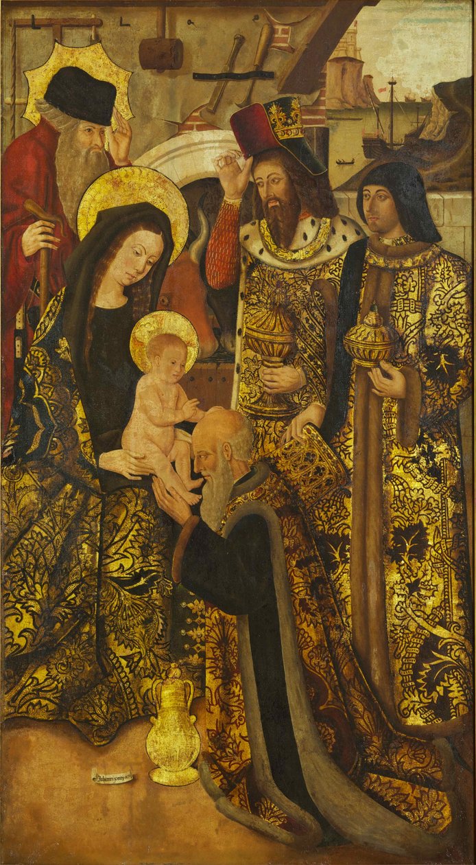 A bölcsek imádása alkotó: Juan Pons