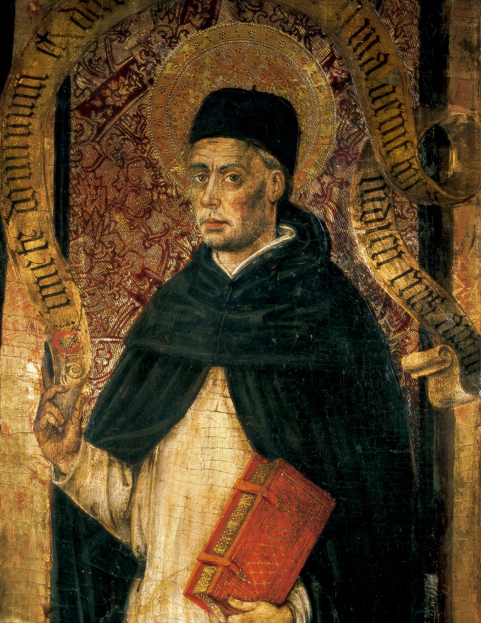 Szent Vince Ferrer (1350-1419) domonkos pap ábrázolása alkotó: Juan Rexach or Reixach