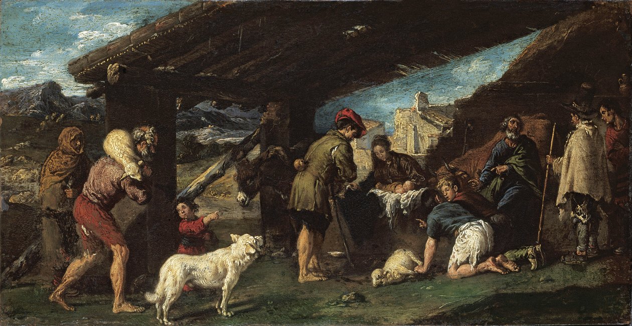 A Pásztorok imádása c. 1620 alkotó: Juan Ribalta