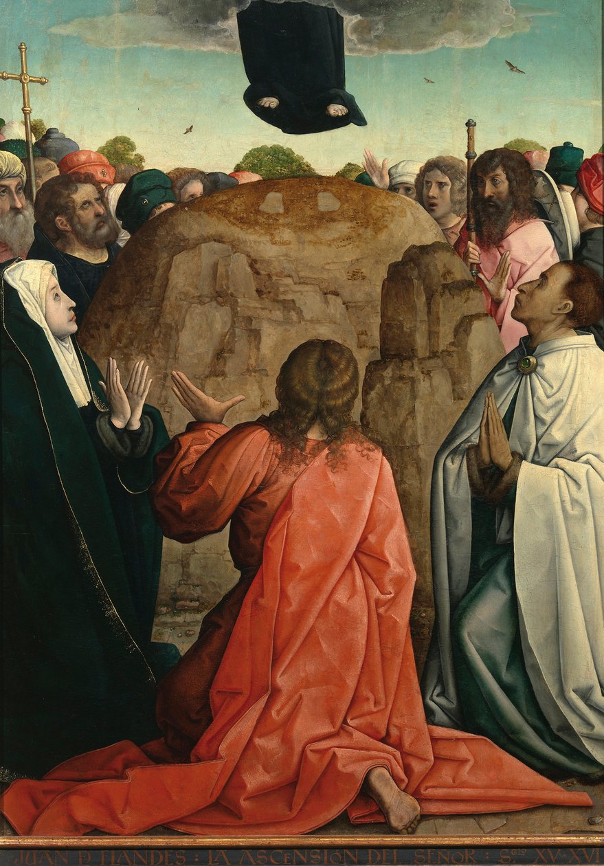 "La Resurrection"" Juan de Flandes festménye (vers 1465-1519) 1514-1519 Méret: 110x84 cm Museo del Prado, Madrid alkotó: Juan de Flandes