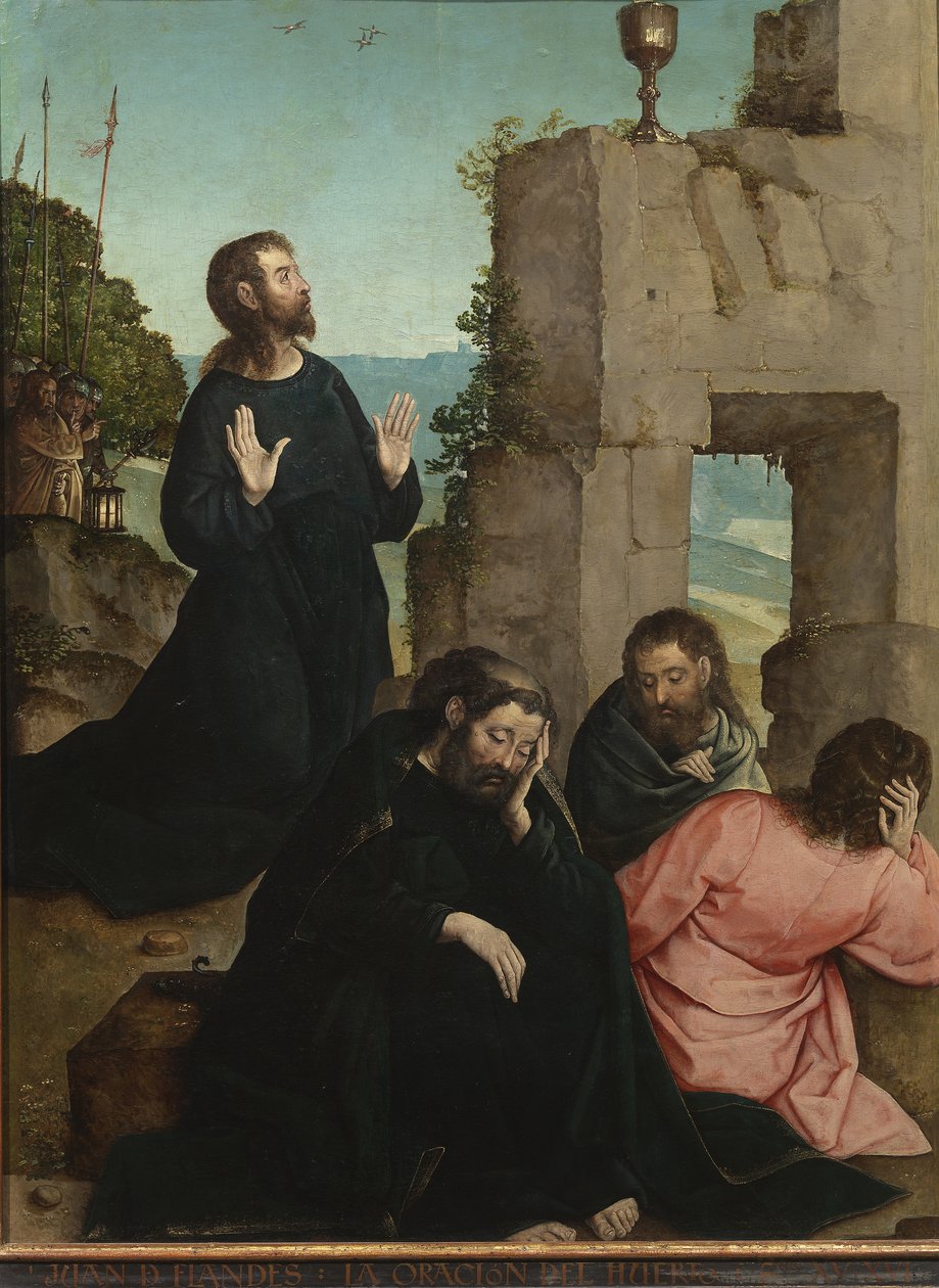 Agónia a kertben alkotó: Juan de Flandes