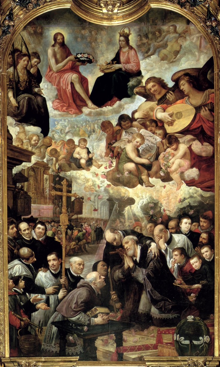 Szent Izidor halála alkotó: Juan de Roelas