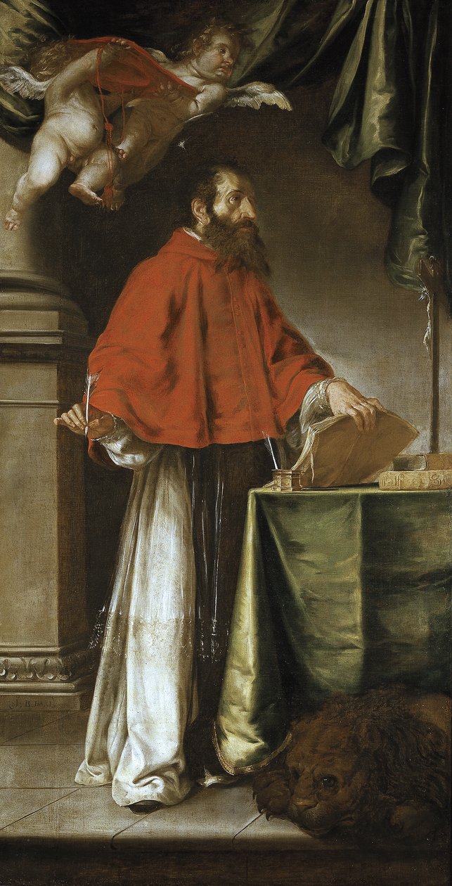 Spanyol: San Jerónimo Szent Jeromos alkotó: Juan de Valdes Leal