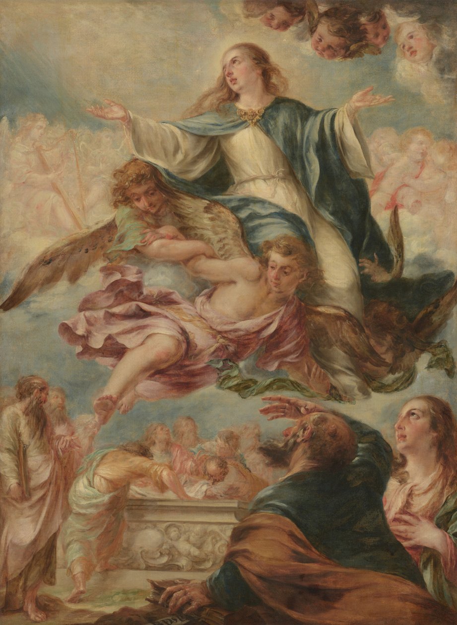 Szűz Mária mennybemenetele alkotó: Juan de Valdes Leal