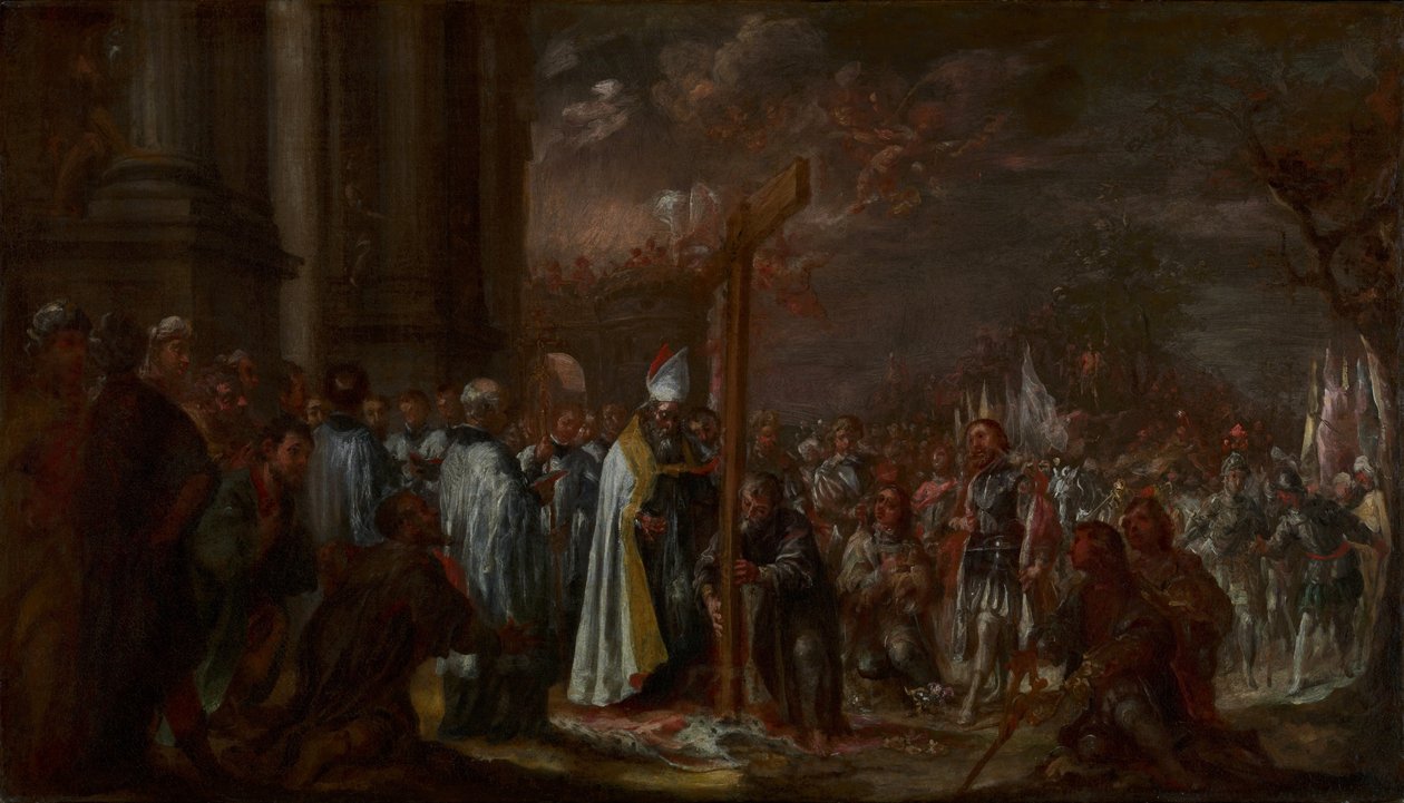A kereszt felmagasztalása alkotó: Juan de Valdes Leal