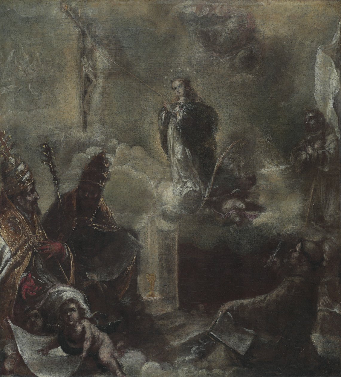 Szeplőtelen fogantatású Szűz, 1675-85 alkotó: Juan de Valdes Leal