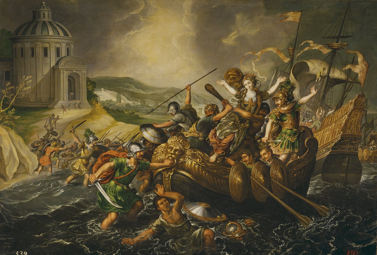 Helen megerőszakolása, 17. század közepe. alkotó: Juan de la Corte