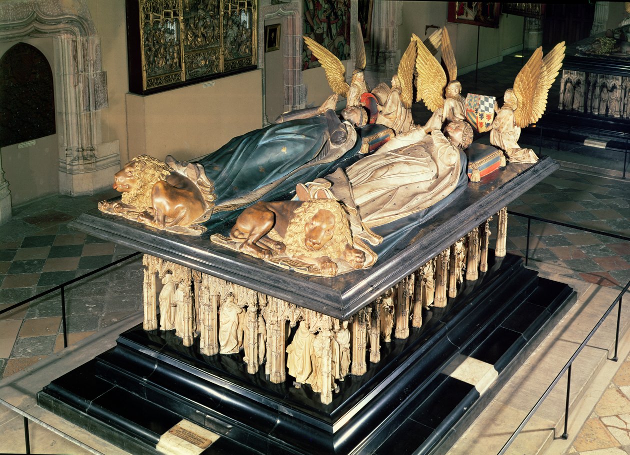 Rettenthetetlen János (1371-1419) és Bajor Margit (1376-1434) Burgundia hercege és hercegné sírja, 1444-70 alkotó: Juan de la Huerta
