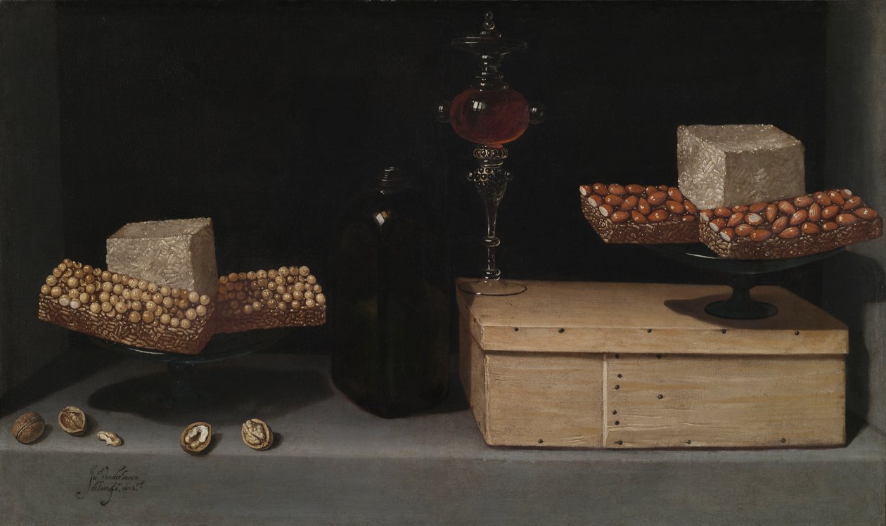 Csendélet édességekkel alkotó: Juan van der Hamen y Leon