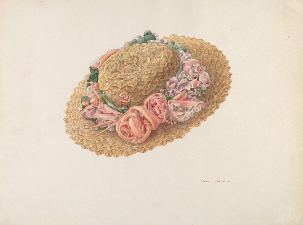 Kalap, c. 1941. alkotó: Juanita Donahoo