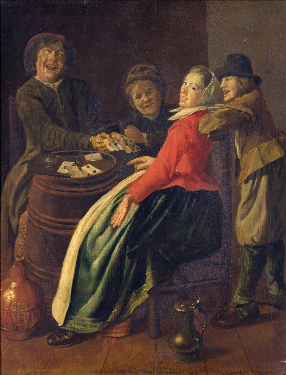 Kártyajáték alkotó: Judith Leyster