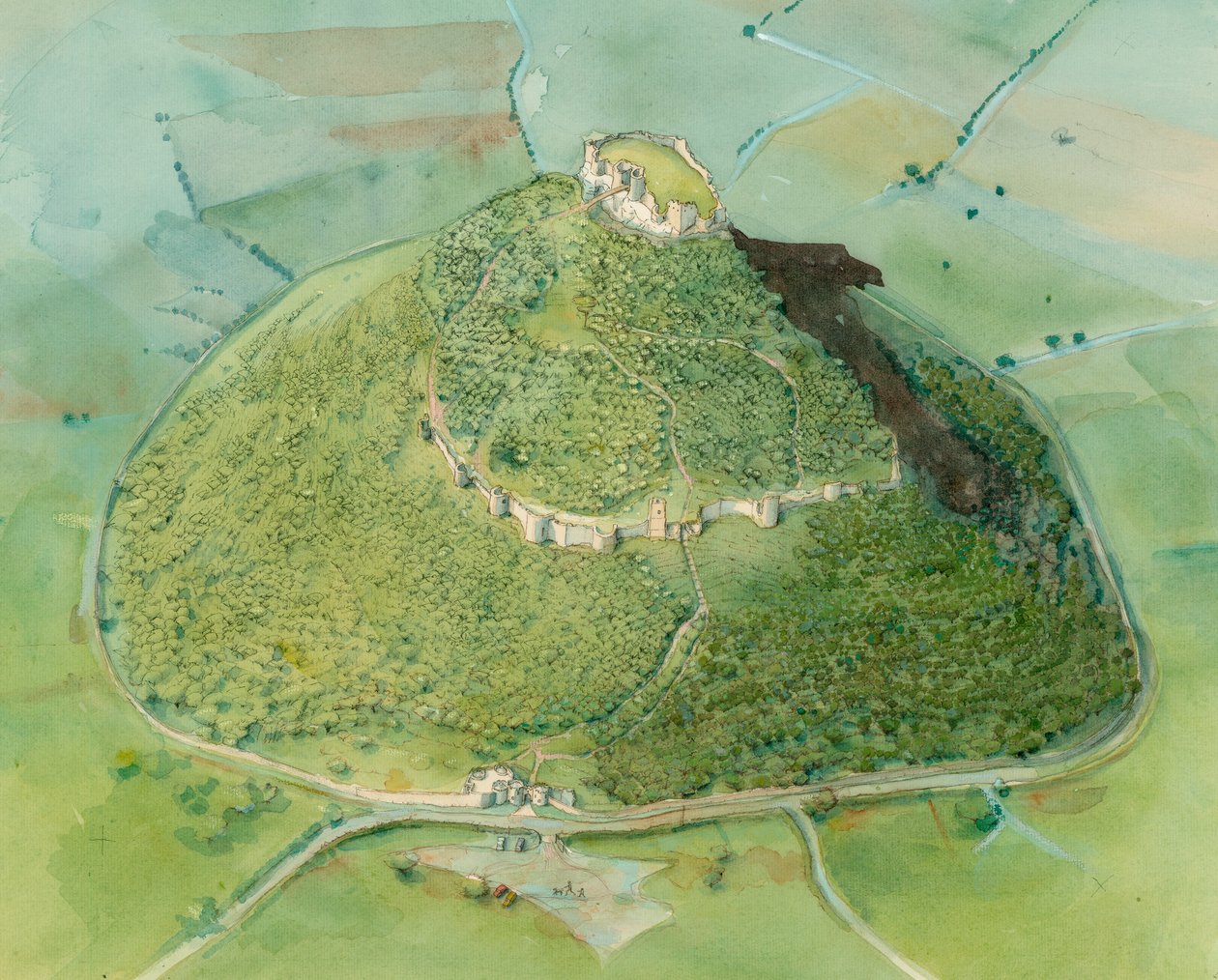 Beeston kastély, c2010 alkotó: Judith Dobie