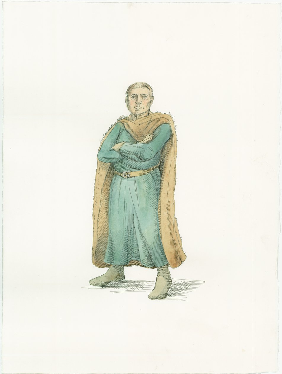 Vilmos normandiai herceg, c1066 2015. alkotó: Judith Dobie