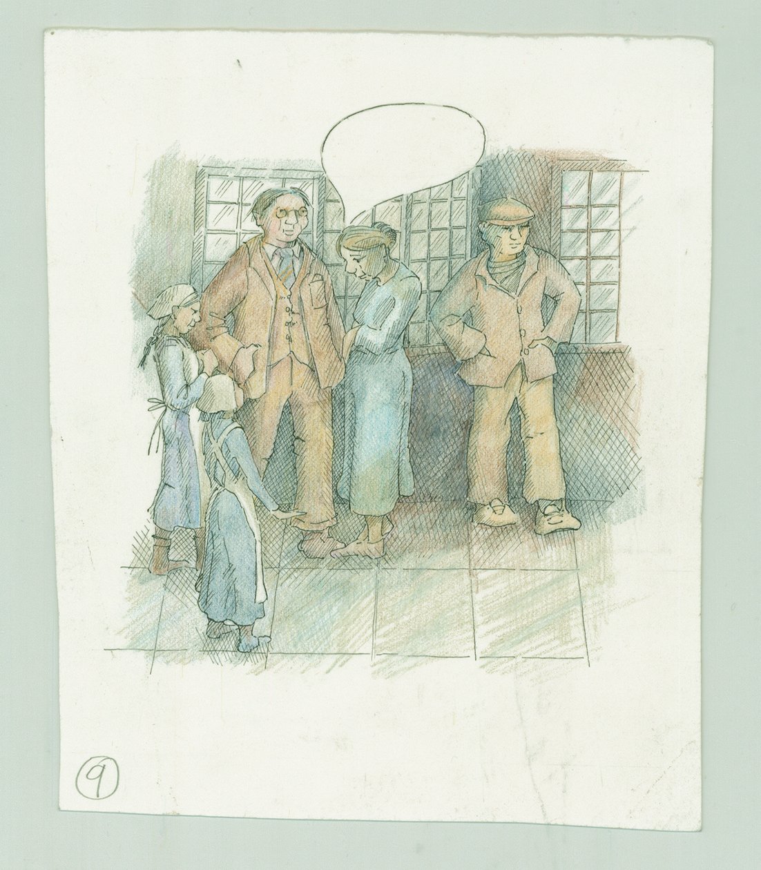 Scarborough német haditengerészeti bombázása, North Yorkshire, 1914, 2014. alkotó: Judith Dobie