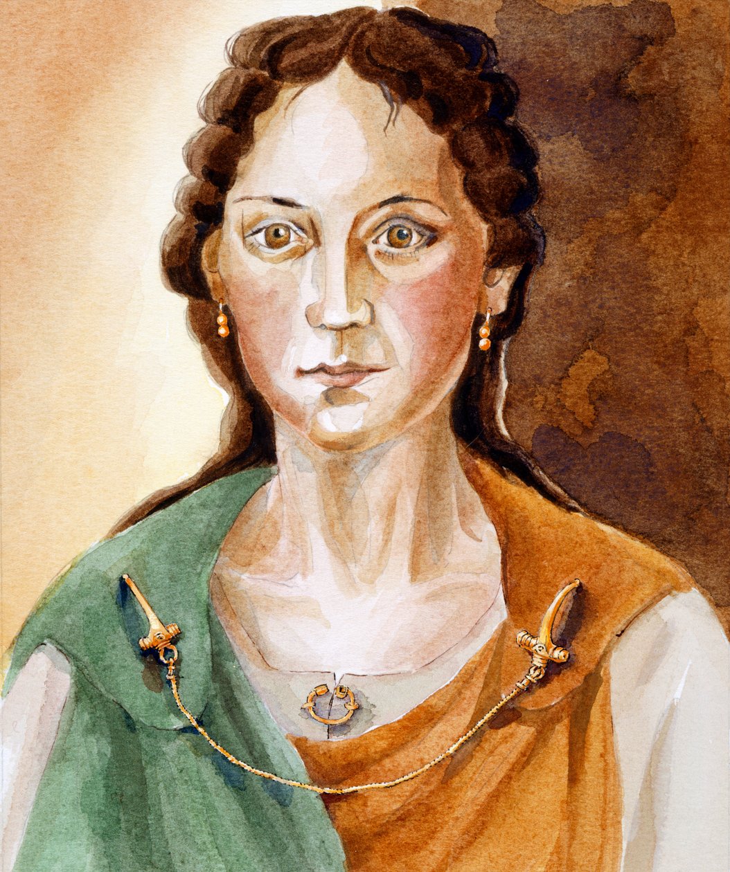 Római nő, 2. század vége, 1990-2010 alkotó: Judith Dobie