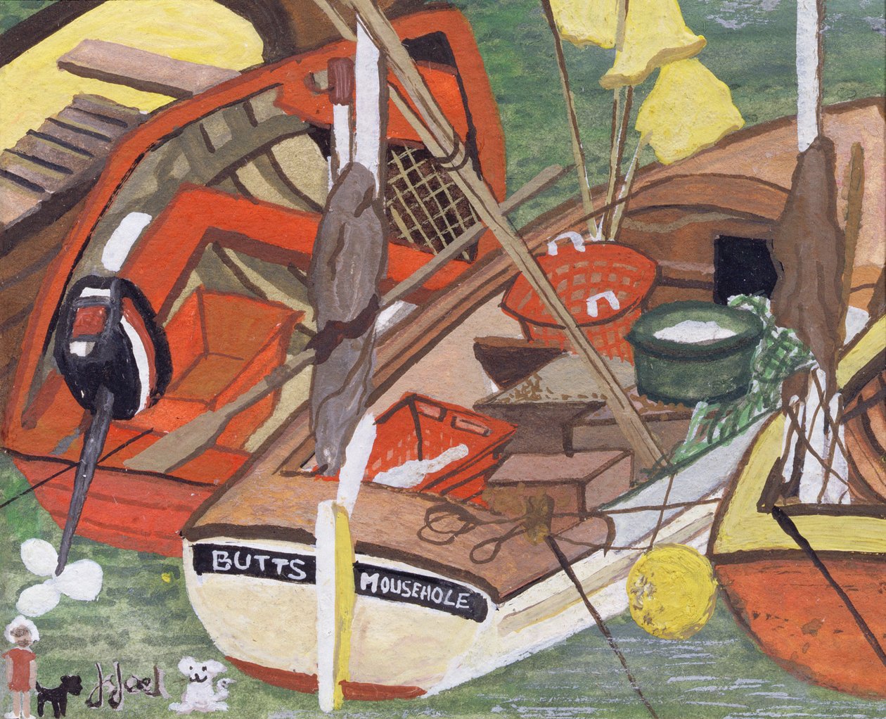 Egérlyuk feneke, 1995 alkotó: Judy Joel