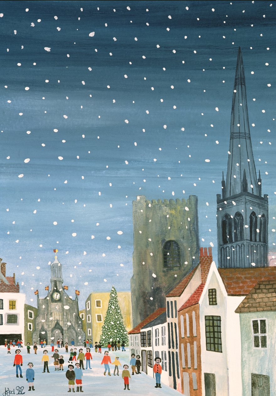 Chichester Cathedral, Havas jelenet alkotó: Judy Joel