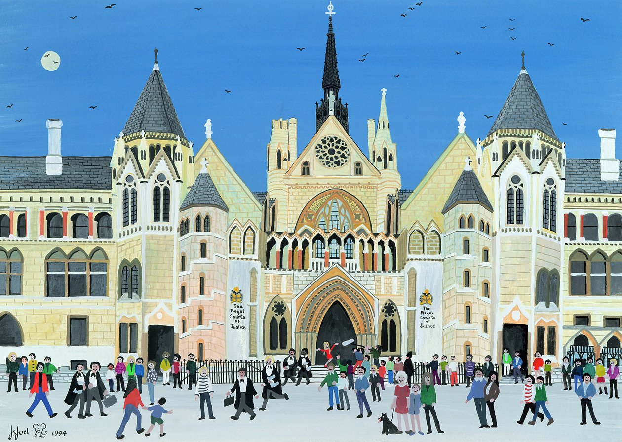Royal Courts of Justice, London, 1994 alkotó: Judy Joel
