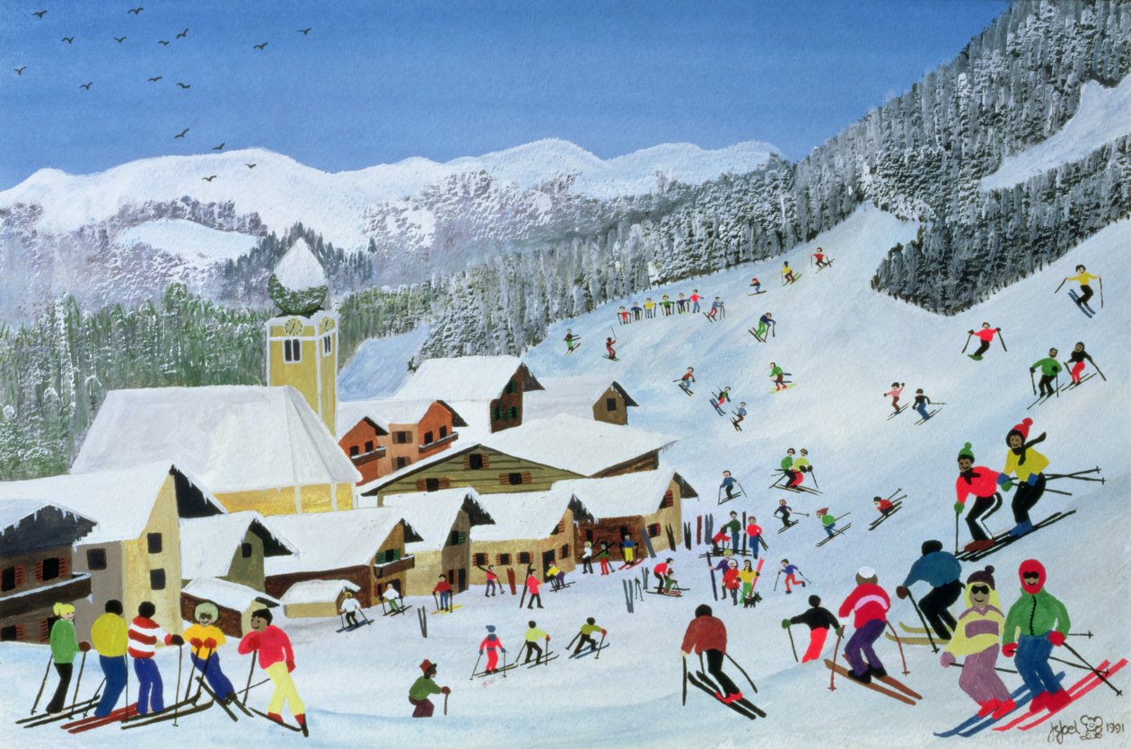 Ski Whizzz!, 1991 alkotó: Judy Joel
