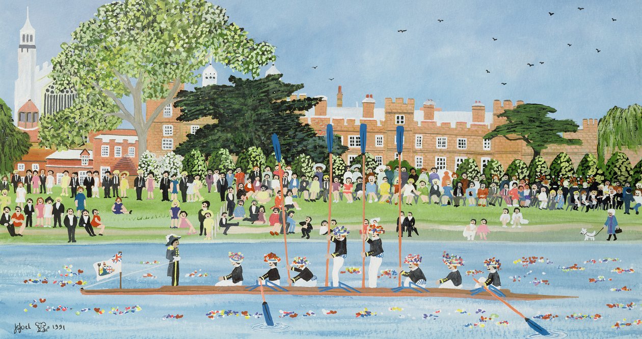 Hajók menete az Eton College-ban alkotó: Judy Joel