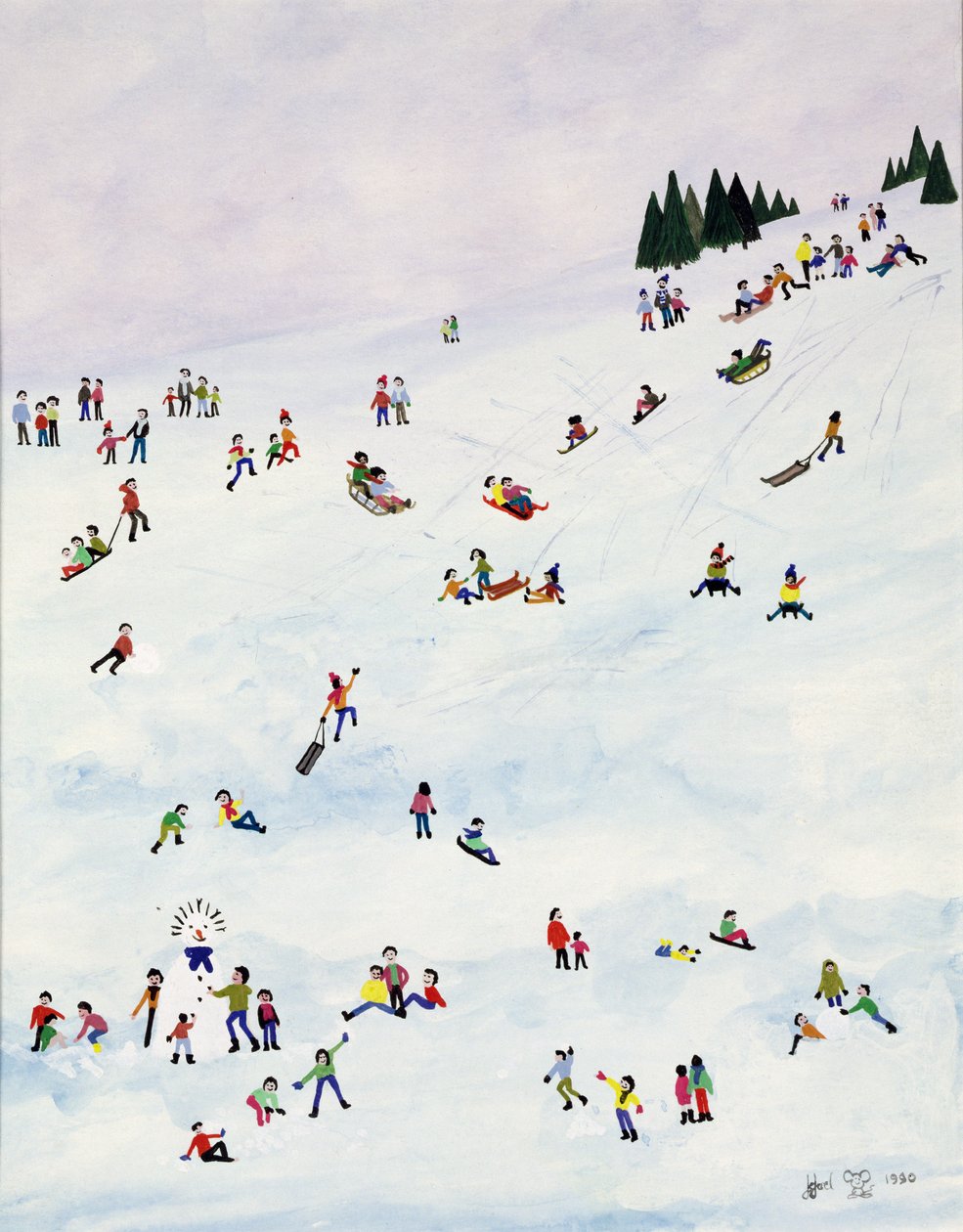 Toboggan Or Not Toboggan, 1990 alkotó: Judy Joel