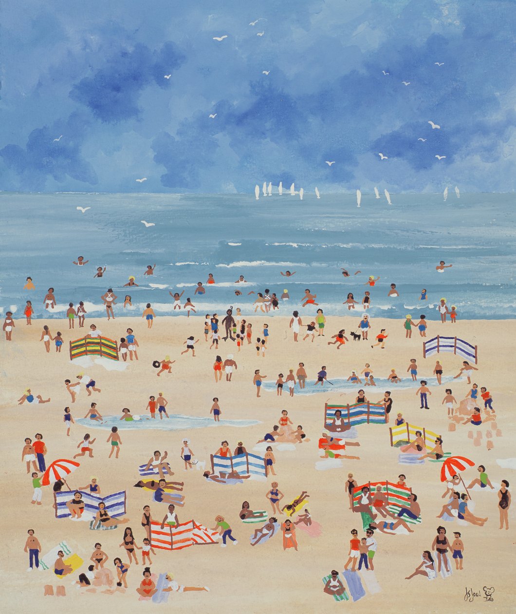 Strand alkotó: Judy Joel