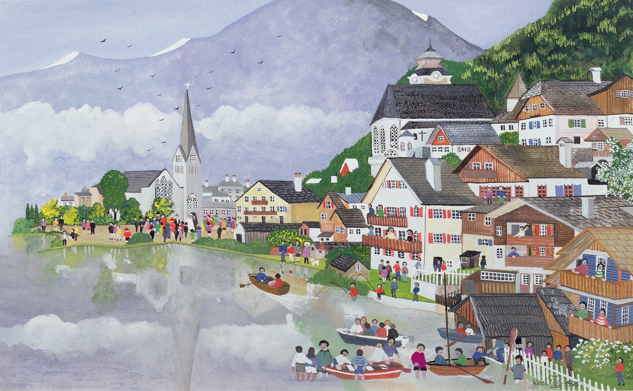 Hallstatt, Ausztria, 1995 alkotó: Judy Joel