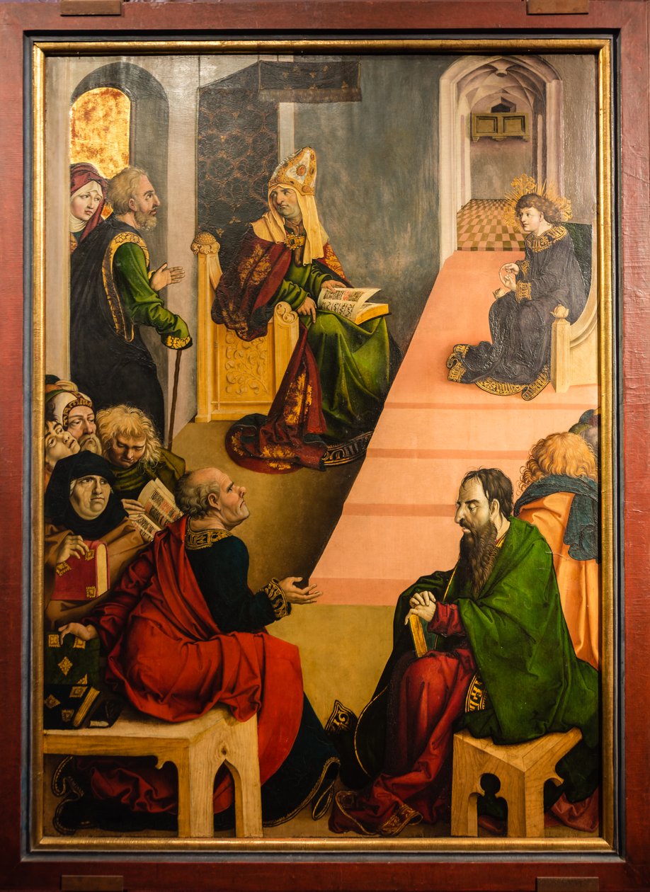 Jézus az orvosok között alkotó: Jörg Breu the Elder