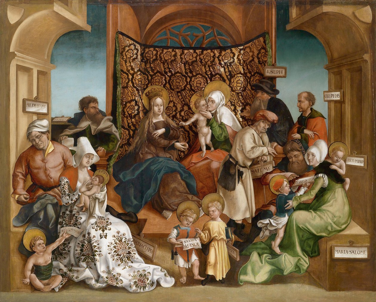 A szent rokonság alkotó: Jörg Breu the Younger