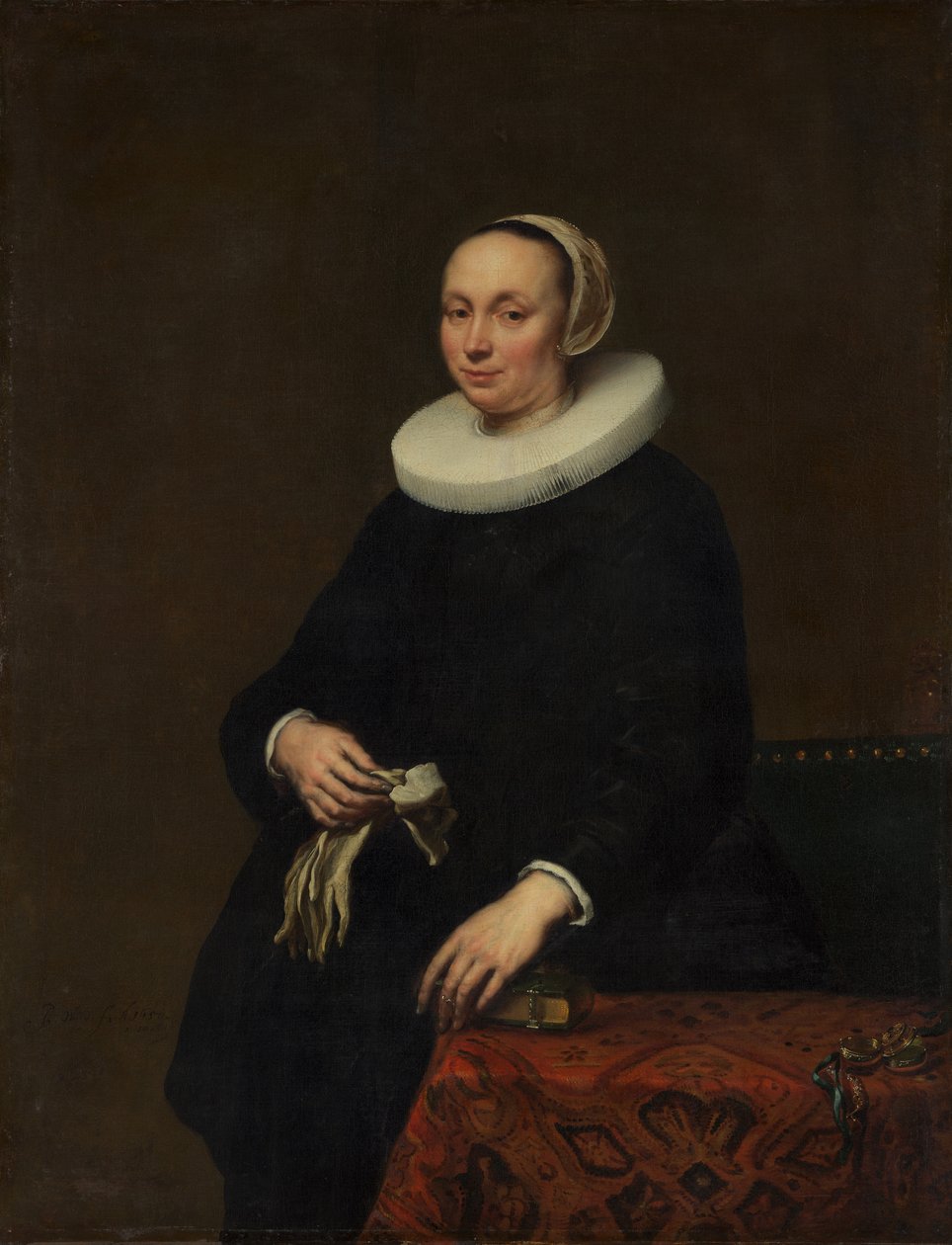 Női portré, 1650. alkotó: Jürgen Ovens