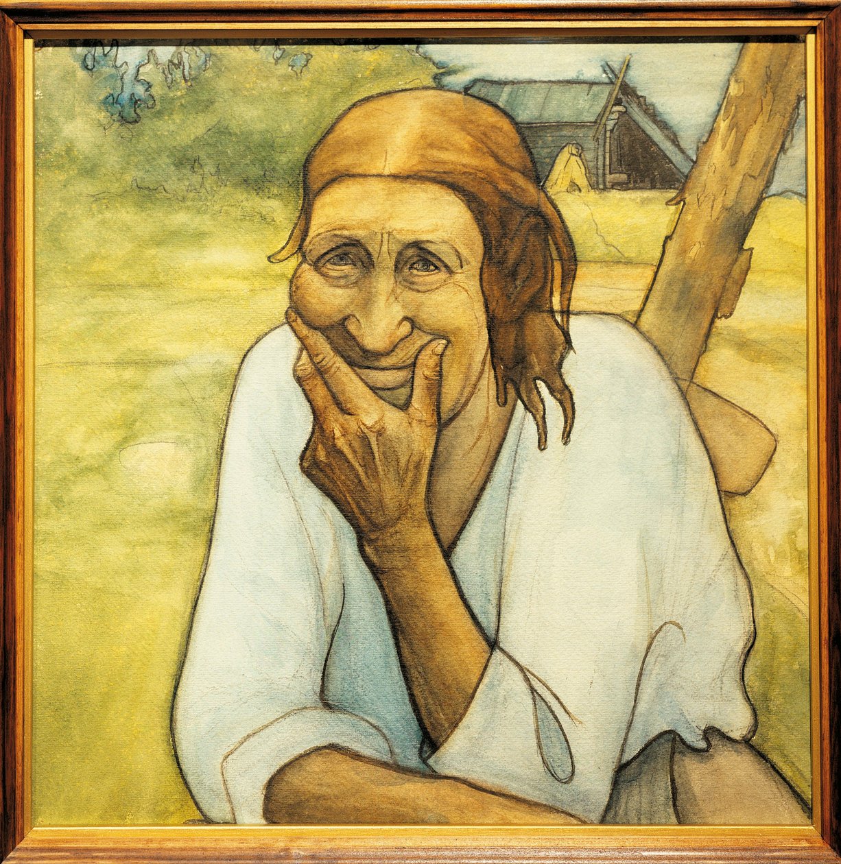 Finnország, Az öregasszony alkotó: Juho Rissanen