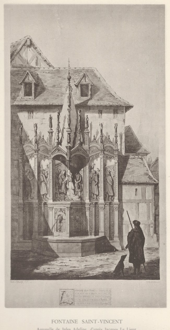 Saint-Vincent-kút alkotó: Jules Adeline