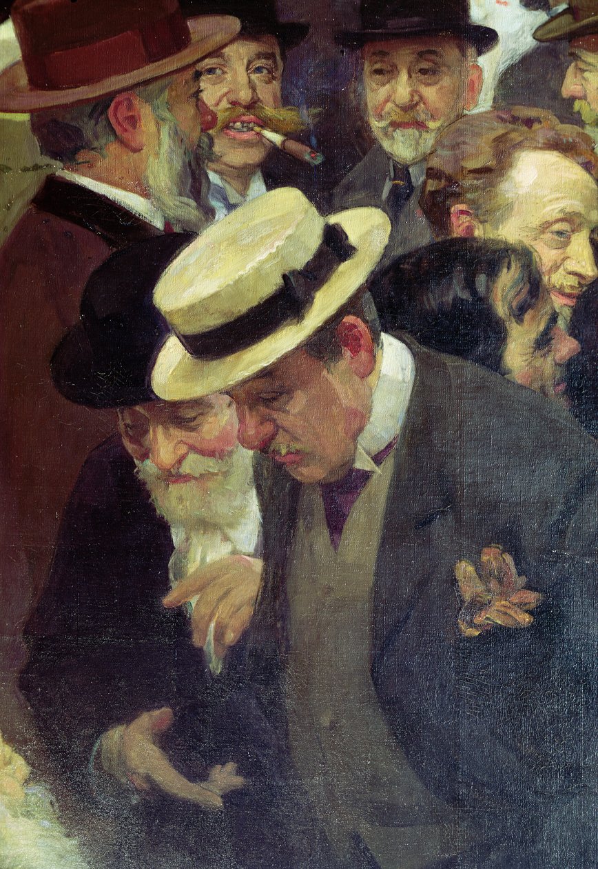 Pénteken a Francia Művészek Szalonjában (részlet), 1911 alkotó: Jules Alexandre Gruen or Grun