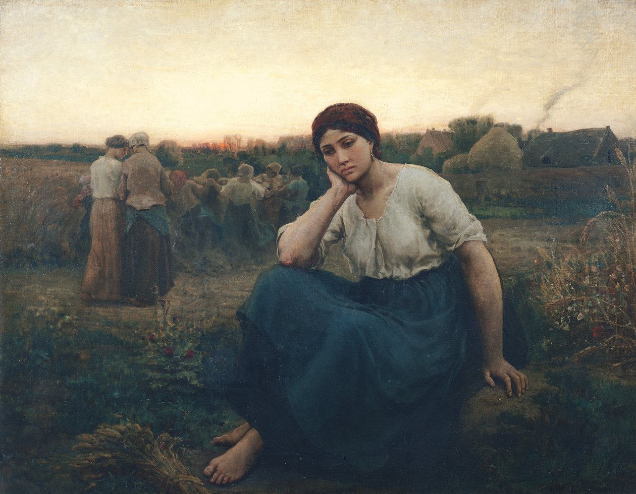 Este, 1860 alkotó: Jules Breton